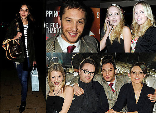 Photos From The Bronson Premiere In London Featuring Tom Hardy, Alexa Chung. Bronson's Recorded Message Played At Screening.