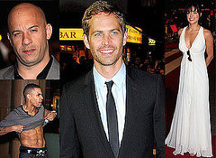 Paul, Vin and Michelle Get Fast And Furious In London