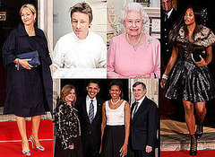 Photos of JK Rowling, Naomi Campbell, Barack Obama, Michelle Obama, Gordon Brown, Sarah Brown, Jamie Oliver at Downing Street Photos of JK Rowling, Naomi Campbell, Barack Obama, Michelle Obama, Gordon Brown, Sarah Brown, Jamie Oliver at Downing Street