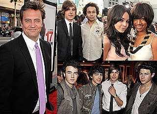 Photos of Matthew Perry, Zac Efron, the Jonas Brothers, Vanessa Hudgens, Corbin Bleu, Seth Green & More At US 17 Again Premiere
