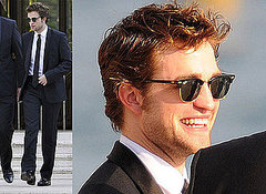 Candid Photos Of Robert Pattinson Before The Inglourious Basterds Premiere In Cannes, At His Hotel