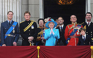 Photos of Prince Harry, Prince William, the Queen and the Royal Family at Trooping the Colour 2009
