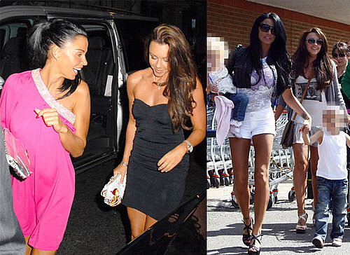 Photos of Jordan aka Katie Price Partying and Shopping With Michelle Heaton