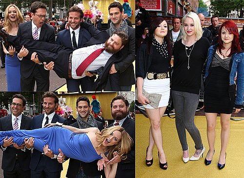 Photos From The UK Premiere Of The Hangover With Bradley Cooper, Heather Graham, Skins Cast Lily Loveless, Megan Prescott