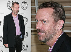 Photos of Hugh Laurie At A Q&A Session In LA For House, Talking About Stephen Fry Cameo Appearance On The Show