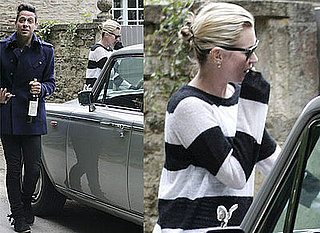 Photos of Kate Moss and Jamie Hince In The Cotswolds