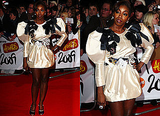 Estelle on the Red Carpet at 2009 Brit Awards