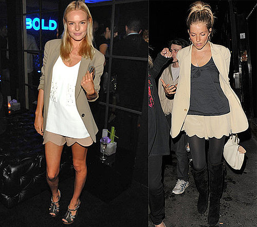Photos of Kate Bosworth and Sienna Miller in Chloe Blazer, Shorts