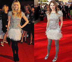 Fearne Cotton and Hannah Murray Wearing Colette Dinnigan