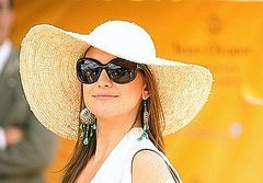 Kate Hudson Sun Hat Style Straw Headwear