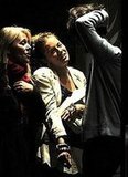Tom Stu and Sienna Miller at the Groucho club