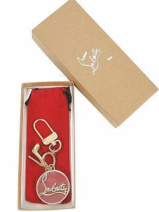 louboutin keychain