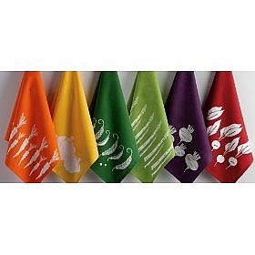 Amazon.com: DII Veggie Prints Dishtowel, Set of 6: Kitchen & Dining