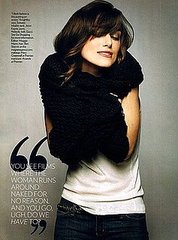 Keira Knightley does U.S Glamour november 2008