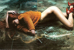 Lara Stone for W mag sept 07