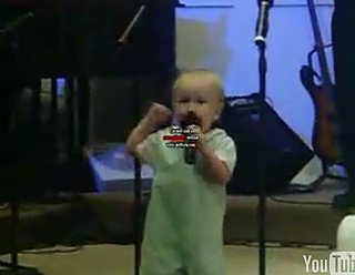 Baby Preacher Wows the Congregation