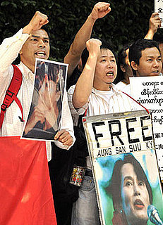 Front Page: Burma Prodemocracy Leader Faces Setback