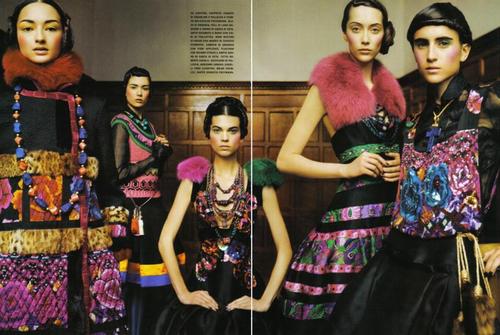 Vogue Italia, Sep 08 - Eye Of a Romantic Spirit