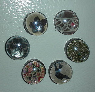 DIY: Glass Découpage Magnets