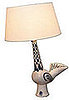 Stylish or Silly? Robert Picault Ceramic Bird Table Lamp