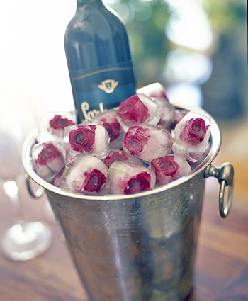 Casa Quickie: Rose Ice Cubes