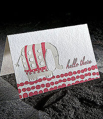 The Card Shop: Smock Hello There Card
