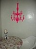 Before and After: My Chandelier Decal Wall