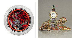 Would You Rather . . . Two Tiger Clocks