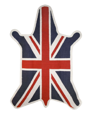 Love It or Hate It? Jonathan Adler Zebra British Flag Rug