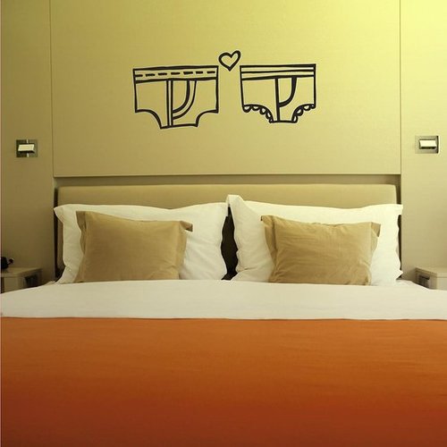 Love It or Hate It? Underwear Set Wall Decal