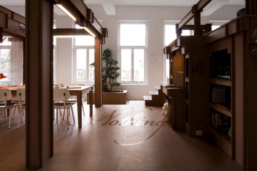 Home Away From Home: An Office Made From Cardboard