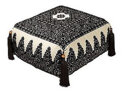 Crave Worthy: Moroccan Square Ottoman Crave Worthy: Moroccan Square Ottoman