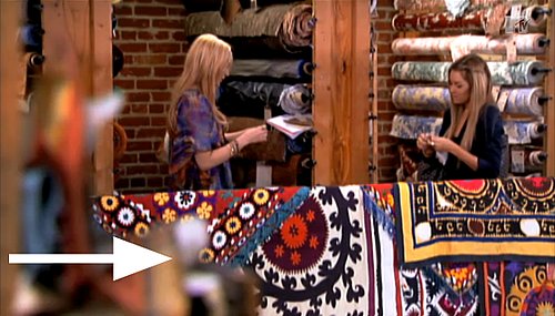 Lauren Conrad and Stephanie Pratt Shop For Textiles