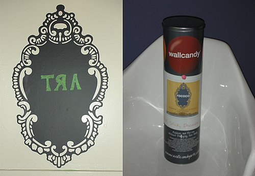Casa Beta: Wall Candy Arts Rococo Chalkboard Decal