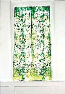 Cool Idea:  Curtains to Improve the View