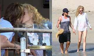 Nicole and Keith Make Up for Lost Time in St. Barth