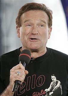 Robin Williams Hanging with Mel