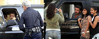 Colin Pulled Over and Picked Up