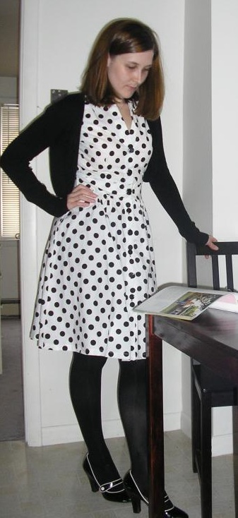 Look of The Day: Pretty Polka Dots Look of The Day: Pretty Polka Dots