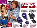 Great Minds Think Alike: Blue Nail Polish