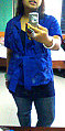 Look of the Day: Cobalt-tastic!