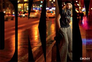 Fab Flash: Jessica Stam Nabs Fall DKNY Campaign  