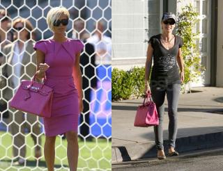 Who Wore It Better? Fuchsia Hermes Birkin Bag
