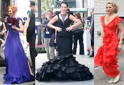 Battle of the Zac Posen: Miranda vs. Charlotte vs. Samantha 