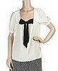 The Look For Less: Tibi Bow Detail Blouse 