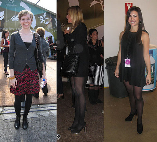 LA Fashion Week Trend Alert: Black Tights 