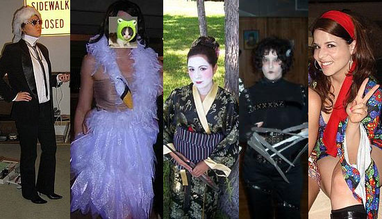 These costumes range from Karl Lagerfeld to Bjork to Memoirs of a Geisha to