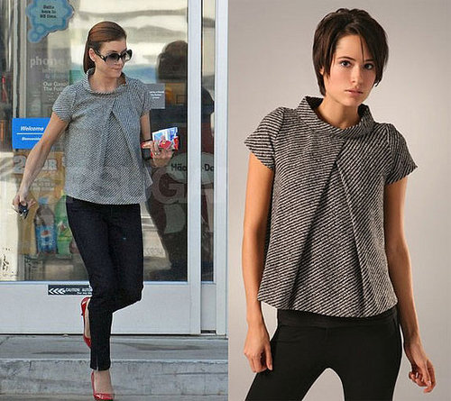 Found! Kate Walsh's Tweed Top 