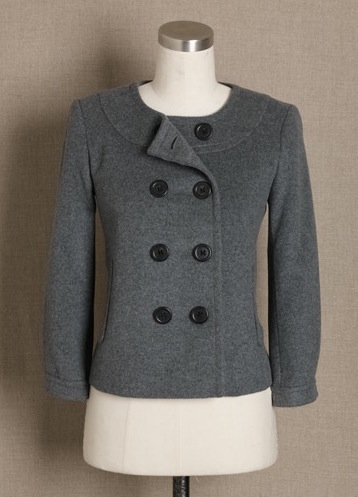 Fab Finger Discount! J.Crew Felted-Wool Pippa Jacket 