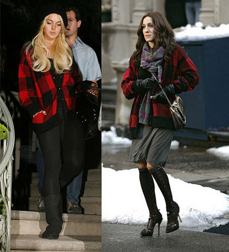 Who Wore It Better? Alexander Wang Buffalo Plaid Cardigan 